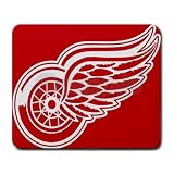 Detroit Red Wings Rectangular Mouse Pad - 9.25 x 7.75 Mouse Mat - Deluxe Mousepad