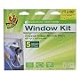 Duck 00-09122 Indoor 5-Window Shrink Film Kit, 62-by-210-Inch