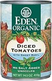 Review Eden Organic  / Eden Organic Diced Tomatoes With Basil, 14.5-Ounce Cans (Pack of 12)