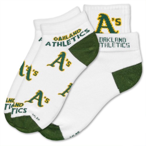 MLB Oakland Athletics Women's Socks (2 Pack)