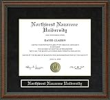 Northwest Nazarene University (NNU) Diploma Frame