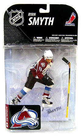 Buy McFarlane Toys NHL Sports Picks Series 19 Action Figure Ryan Smyth 2 (Colorado Avalanche) White... by MCFARLANE