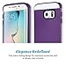 ULAK Galaxy S6 Edge Case, Slim Protect Hybrid with 2 Layer Cover PC and TPU Layers for Samsung Galaxy S6 Edge (5.1