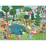 Mural Banner Busy Fairies 42x32, with Grommets