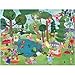 Forest Fairies Canvas Banner with Grommets 42 x 32 inches; by McDonald, Jill