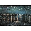 (24x36) Vincent Van Gogh (Starry Night Over the Rhone) Art Poster Print