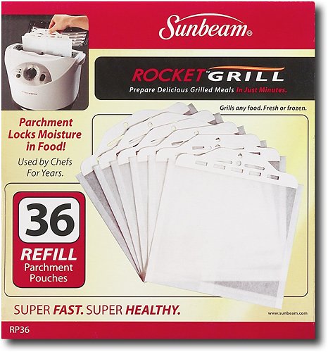Childrens Toyshop  Kitchen & Housewares : Sunbeam Rocket Grill Replacement Bags