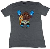 tokidoki X Marvel Men's TKO Gray Heather T-Shirt