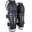 Fox Racing Titan Race Adult Knee/Shin Guard Dirt Bike Motorcycle Body Armor - Black/Silver