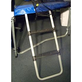 Assembled 2 Rung Trampoline Ladder