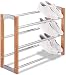 Shoe Rack- 3 Tier Expands Expandable