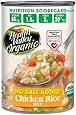 Health Valley Organic No Salt Added Soup, Chicken Rice, 15 Ounce (Pack of 12)