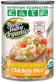 Health Valley Organic No Salt Added Soup, Chicken Rice, 15 Ounce (Pack of 12)
