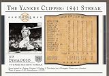 2003 Upper Deck Play Ball Yankee Clipper 1941 Streak S29 Joe DiMaggio SI (Baseball Cards) New York Yankees