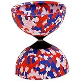 Harlequin Diabolo, Red/White/Blue by Mister Babache