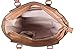 Diophy PU Leather Two Tone Front Pocket with Snake Skin Pattern Flap & Buckle Décor Top Handle Handbag Accented with Removable Strap Womens Purse PS-3375