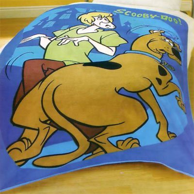 SCOOBY DOO AND SHAGGY FLEECE BLANKET THROW