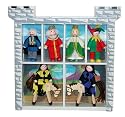 Castle Dollhouse Figures in a Box