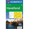 Kompass Karten, Havelland: Wandern / Rad