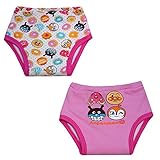 2枚組 アンパンマン トイレトレーニング 6重層 トレーニングパンツ おむつはずし（ピンク95cm）