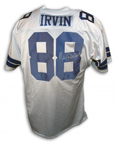 Michael Irvin Autographed/Hand Signed Throwback Jersey with Playmaker Inscription