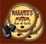 MARANTZ'S Family Name Bar & Grill Coasters