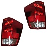 04 05 06 07 Nissan Titan Truck Taillight Taillamp Pair 