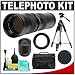 Kenko 420-1600mm Super Telephoto Zoom Lens with 2x Teleconverter + Tripod + Case + Accessory Kit for Sony Alpha DSLR A100, A200, A300, A350, A700 & Minolta Maxxum Digital SLR Cameras