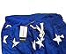 Men's Star Printing Hip Hop Sweat Pants Harem Dance Jogger Baggy Trousers Slack (L, Black)