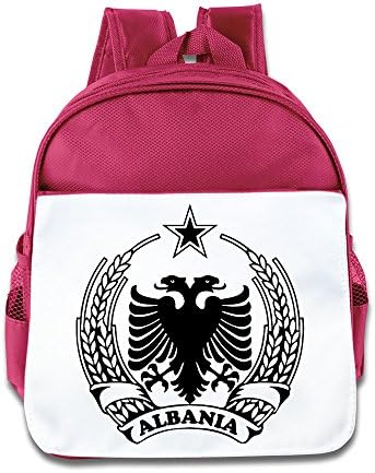 Lovbaeg Coat Of Arms Of Albania Backpack Pink One Size