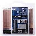 Pro Art 18-Piece Sketch/Draw Pencil Set