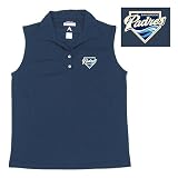 San Diego Padres Womens Excellence Sleeveless Mesh Polo by Antigua Sport