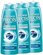 Garnier Fructis Antischuppen Shampoo Total Clean 250 ml, 3er Pack (3 x 250 ml)