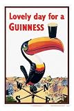 Posters: Beer Poster - Guinness, Toucan (36 x 24 inches)