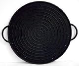 CleanZone Silicone Splatter Guard/Baking Tray - Pure Black - 30cm by WellBake Kitchen Essentials. 10 Year Guarantee