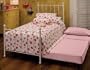 Hillsdale Molly White Bed with Trundle (Twin)