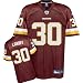 LaRon Landry Jersey: Reebok Dark Red Replica #30 Washington Redskins Jersey - Small