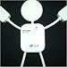 Little White Man USB 2.0 4-Port Ultra Mini Hub image 3