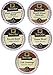 New! 20 Peets Coffee Sampler Variety PackNo Decaf (2014 Brazil Minas Naturais, Cafe Domingo, House Blend, Major Dickasons, French Roast)