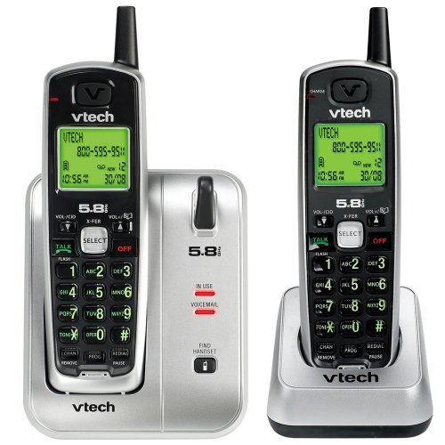 Vtech CS5111-2 Two Handset Cordless Phone System with Caller ID