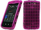 51PzUAdxY L. SL160  Cellet Hot Pink Diamond Pattern Flexi Case For Blackberry 9550 Storm2
