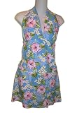 Marina West 3pc Tankini Halter Bikini Swimsuit W/skirt Wrap, Light Blue, Lg-xl
