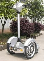 Silver Human Transporter Electric Scooter w/ free Segway WHO?