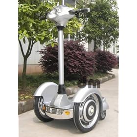 Silver Human Transporter Electric Scooter w/ free Segway WHO?