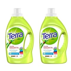 Terra Colorwaschmittel-Gel 20 Waschladungen, 2er Pack (2 x 1500 ml)