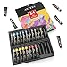 ARTEZA Oil Paint, Set of 24 Colors/Tubes (24x12ml/0.4oz) with Storage Box, Rich Pigments, Vibrant, Non Toxic Paints for The Professional Artist, Hobby Painters & Kids, Ideal for Canvas Painting