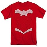 UPC 887806000072 product image for Trevco Jla-New Ww Costume Short Sleeve Adult 18-1 Tee, Red - Small | upcitemdb.com