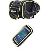 Ohuhu Bicycle Strap-on Saddle Seat Bag + Bike Phone Holder Bag for iPhone 6s 6 6plus 5s Samsung HTC