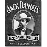 Jack Daniel's - Portrait Metal Tin Sign , 12x16