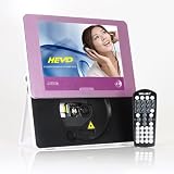 Lecteur DVD portable 9 AV IN / USD / SD Slot - rose